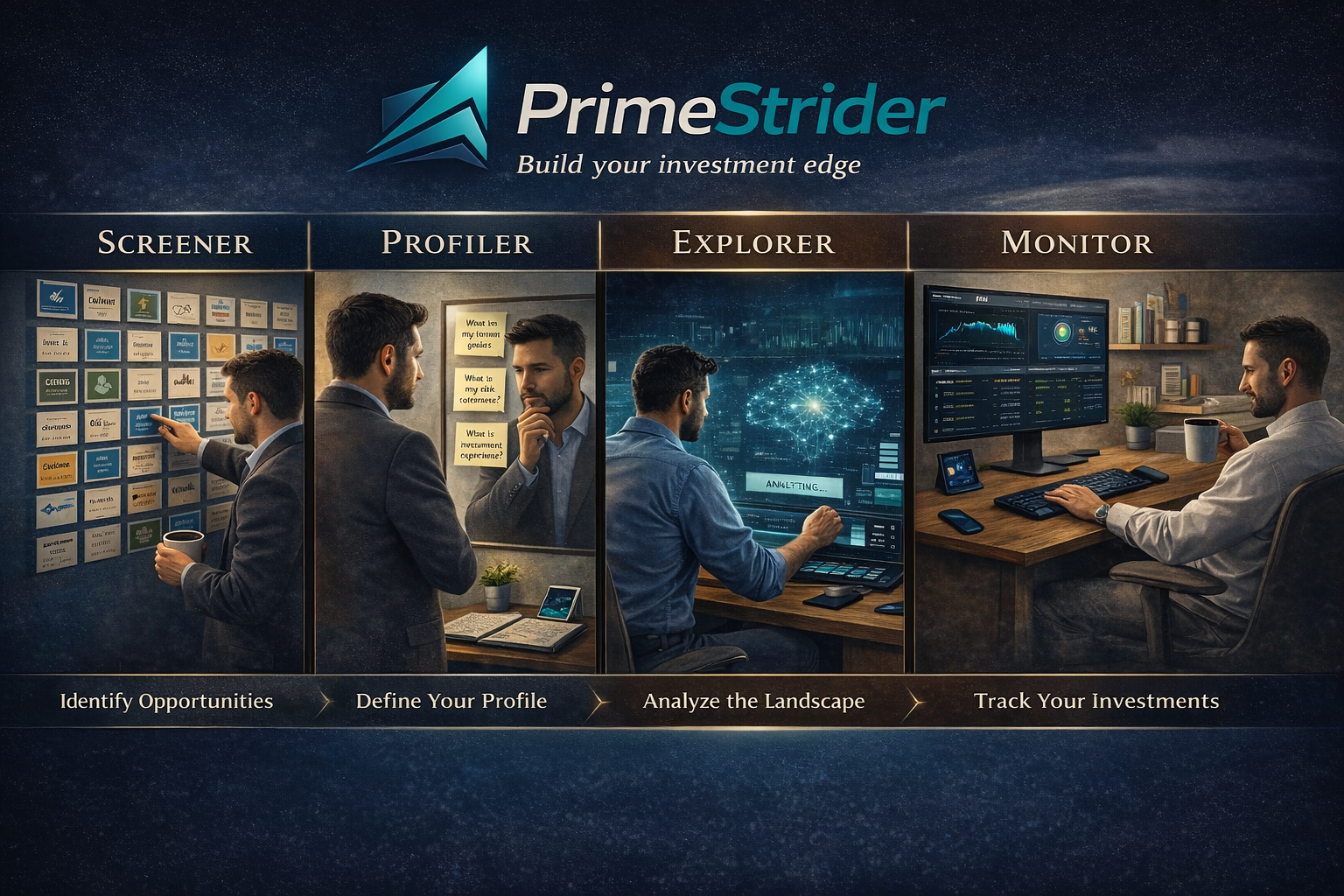PrimeStrider Explorer overview